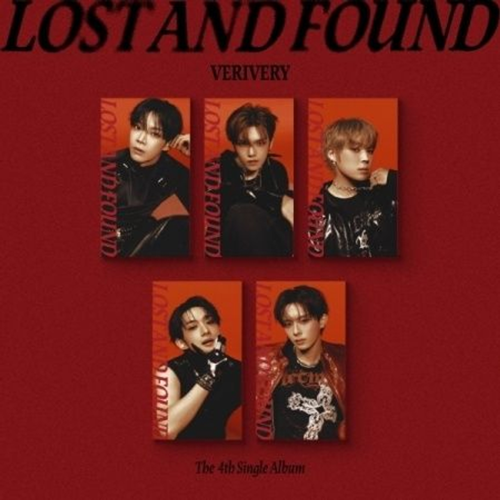 Альбом VERIVERY - LOST AND FOUND 4th Single Album LIGHT RANDOM Version