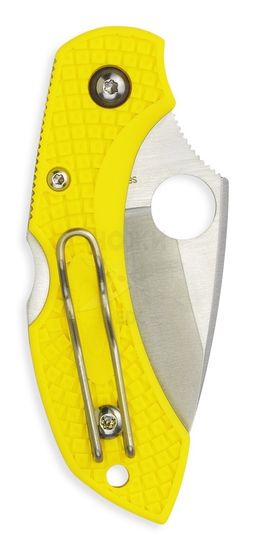 Складной нож Spyderco Dragonfly 2 C28SYL2 c клинком из стали H1, рукоять FRN