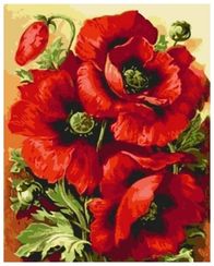 Картина по номерам Три мака