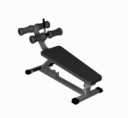 IK 102 Скамья для пресса регулируемая Серый