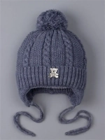 Шапка вязаная демисезонная для детей