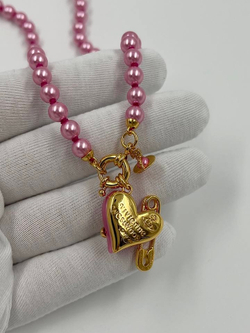 Колье розовое Vivienne Westwood