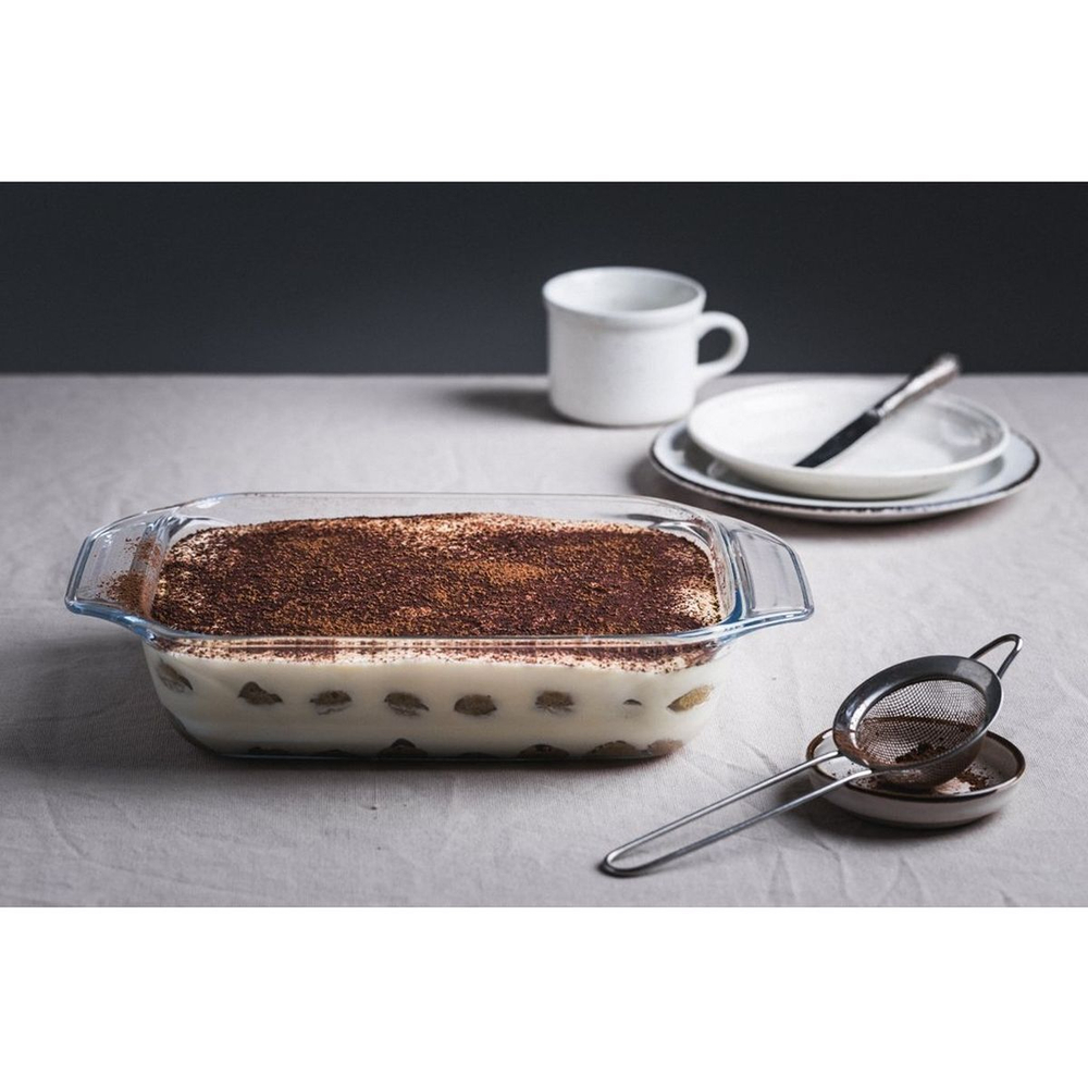 Форма для выпечки стекло, 25х39х7 см, 3.8 л, прямоуг, Pyrex, Irresistible, 409B000/7046
