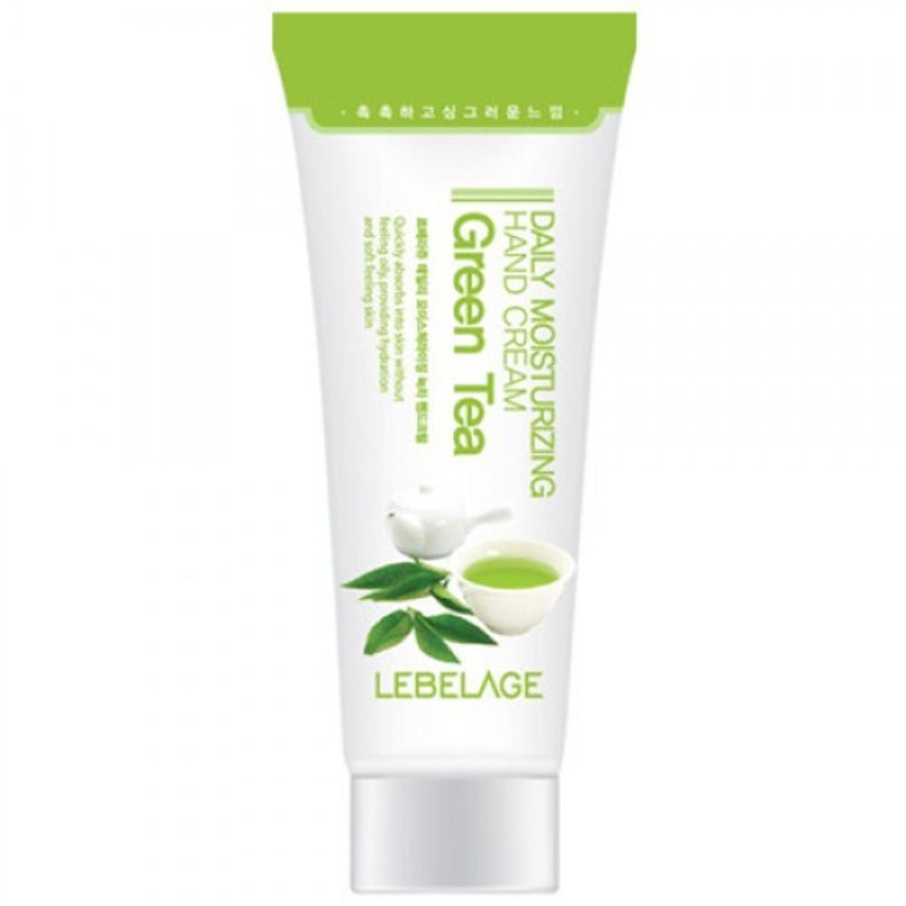 Крем для рук с экстрактом зеленого чая LEBELAGE Daily Moisturizing Hand Cream Green Tea 100мл