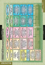 Комплект таблиц "История России 6 кл."; 5 таблиц