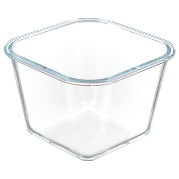 Контейнер для запекания и хранения квадратный eco store с крышкой из бамбука, 1,9 л