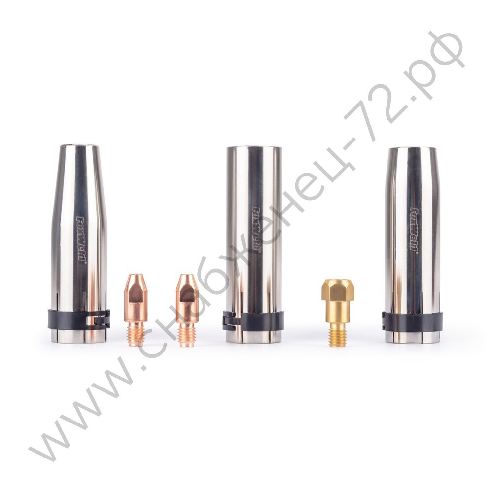 FoxWeld Набор комплектующих MIG-36 (2 наконечника, 3 сопла, 2 держ. након., 1 диффузор газ., пр-во FoxWeld/КНР)