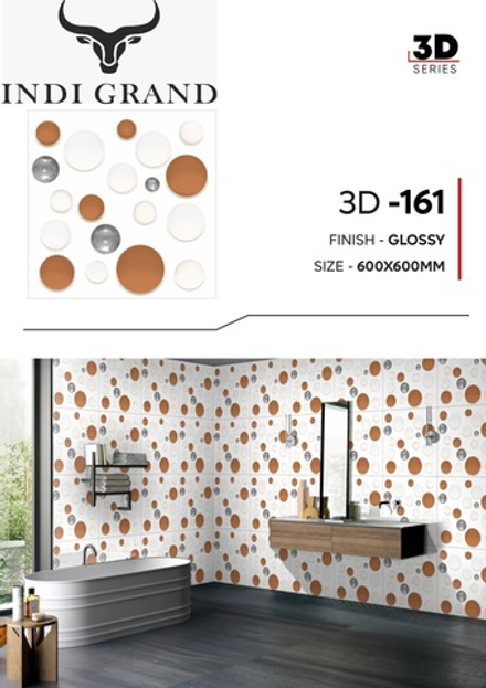 Керамогранит 3D 60х60 glossy - 161