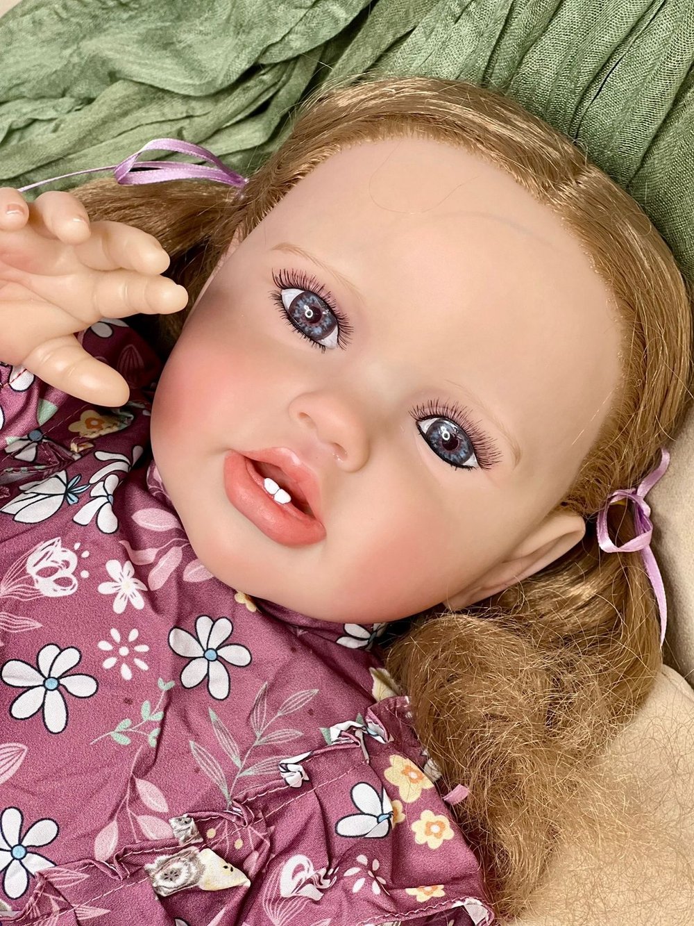 Кукла Реборн мягконабивная 60см в пакете (FA-599)