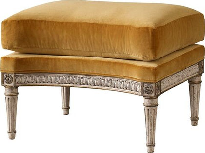 Пуф Baker King Louis XVI Carved Ottoman