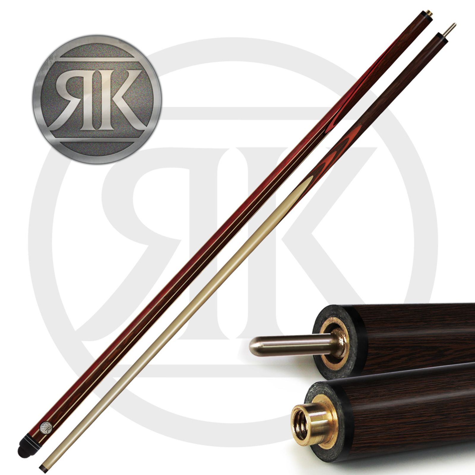 Кий Агат, венге/падук/граб, 5-запилов, 2PC(ЯК) фото №5