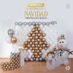 Шар (5"/13 см) Reflex, Зеркальный блеск, Золото (970), хром 50 шт.