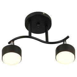 Светильник настенно-потолочный спот Rivoli   7074-702 2хGX53 15 Вт поворотный