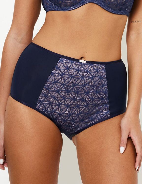 Трусы Subtille Rimini слипы высокие (синий)