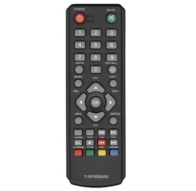 Пульт для Goldmaster T-707HD&HD1 (цифровой ресивер)