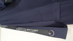 Платье женское спортивное широкое молодёжное трикотажное свободное большой размер батал 54 обманка нарядное зимнее весеннее осеннее демисезонное повседневное на работу комфортное удобное 3/4 рукав великан синее до колена короткое 4XL 3XL