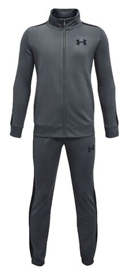 Детский теннисный костюм Under Armour Knit Track Suit - pitch gray/black