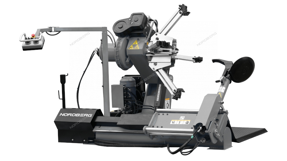 Станок шиномонтажный для грузовых автомобилей 14"-42", с пультом на штанге, 380V, серый NORDBERG 46T