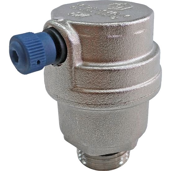 Воздухоотводчик Stout 1/2" автоматический, боковой выпуск, никелированный (SVS-1012-000015)