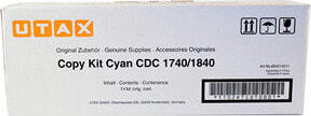 UTAX 654010010 тонерный картридж Подлинный Черный 1 шт