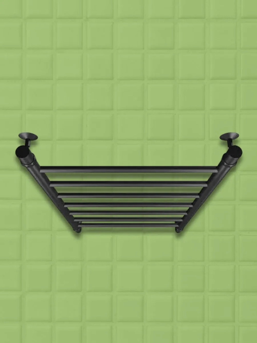 Полотенцесушитель водяной 800/500 черный матовый