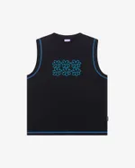 Майка Ymkashix face flower черная