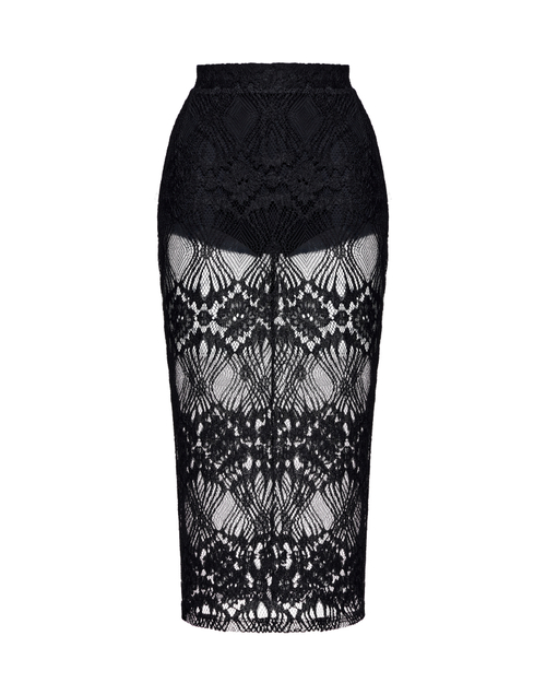 Юбка кружевная с шортами