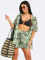 Комплект хлопок рубашка с шортами