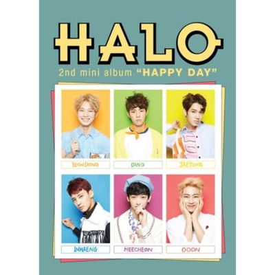 Альбом HALO - HAPPY DAY 2nd Mini Album