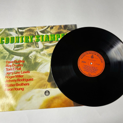Винтажная виниловая пластинка LP Сборник Кантри Country Stampede (Югослоавия 1974)