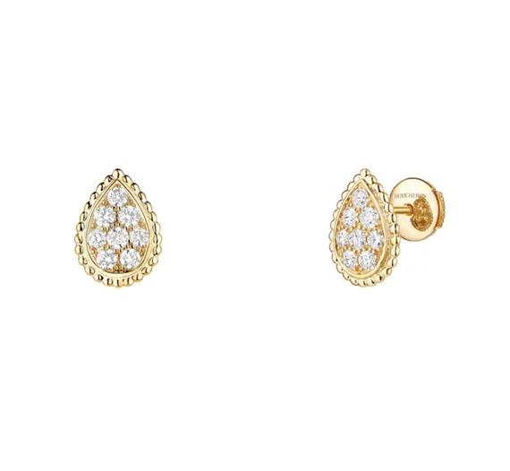Серьги BOUCHERON Serpent Bohème