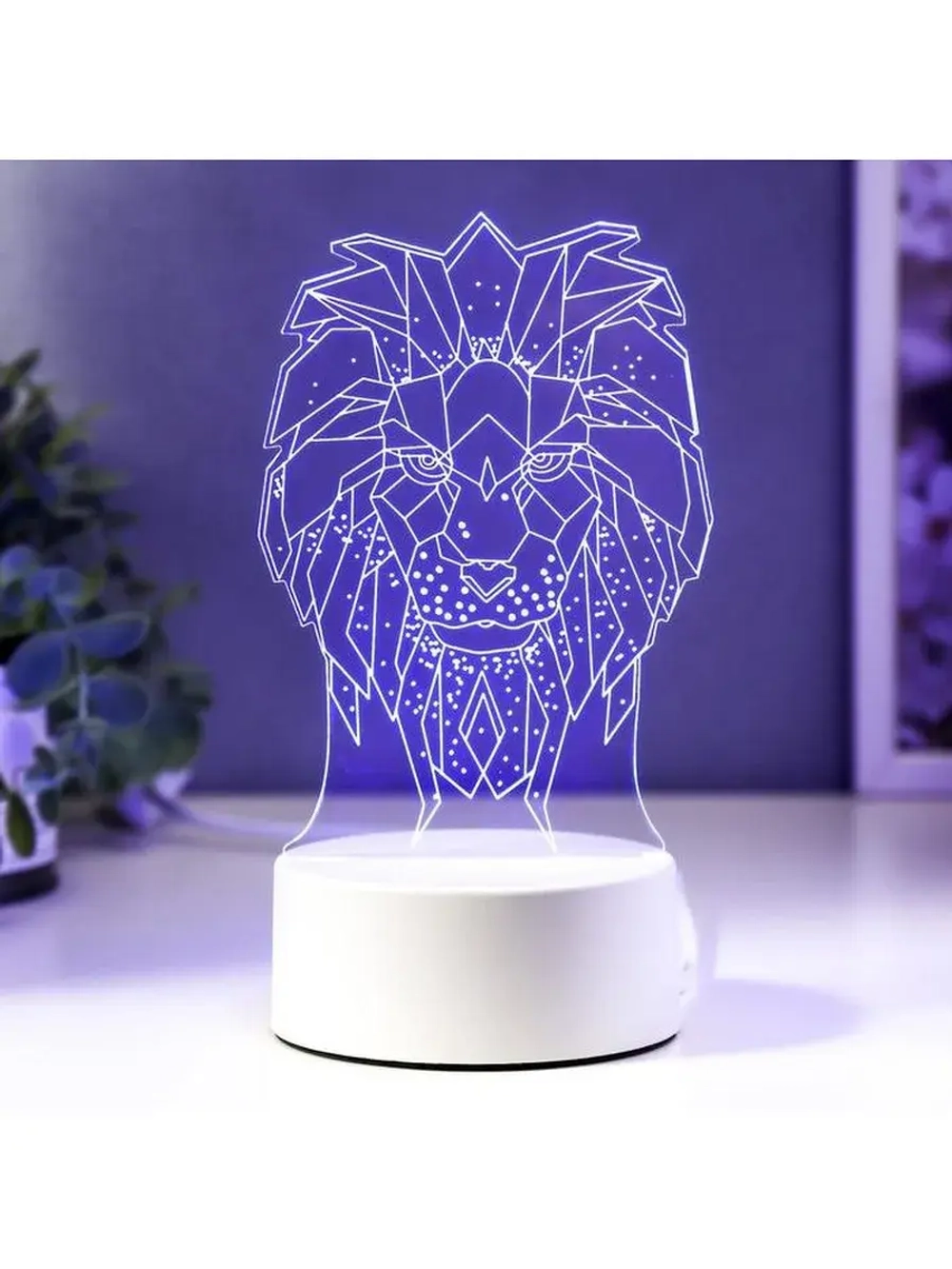 Светильник «Лев» LED RGB RISALUX