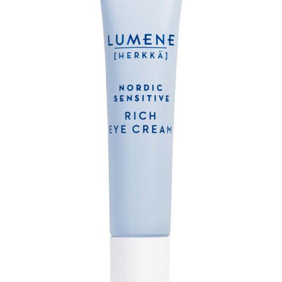 Lumene Nordic Sensitive Rich Eye Cream Успокаивающий увлажняющий крем для чувствительной кожи вокруг глаз