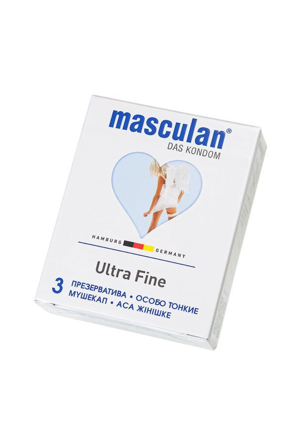 Особо тонкие презервативы Masculan Ultra Fine - 3 шт.