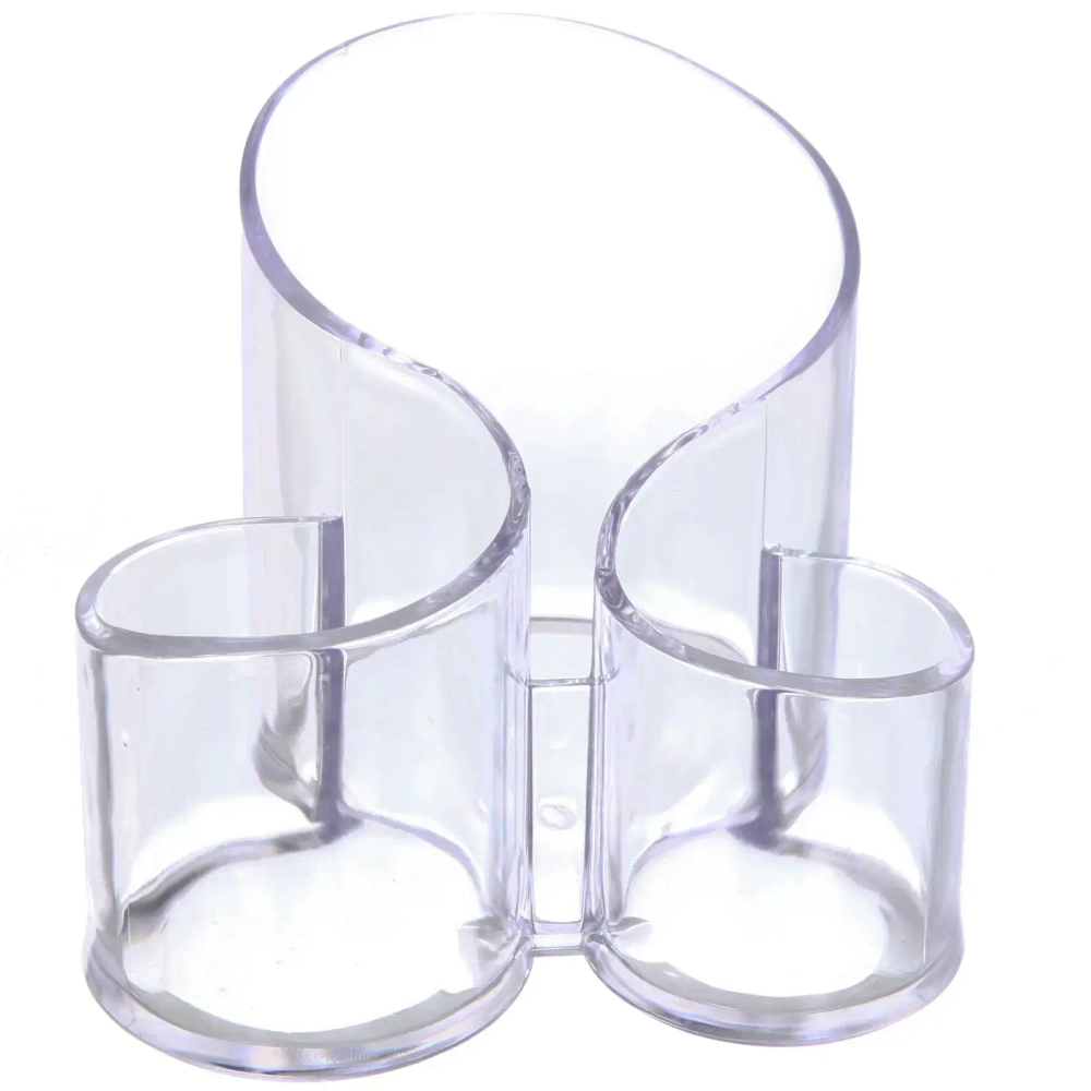 Органайзер для хранения «ФАНТЭНЕГРО», прозрачный, 3 отделения, 14*14*12см (коробка)