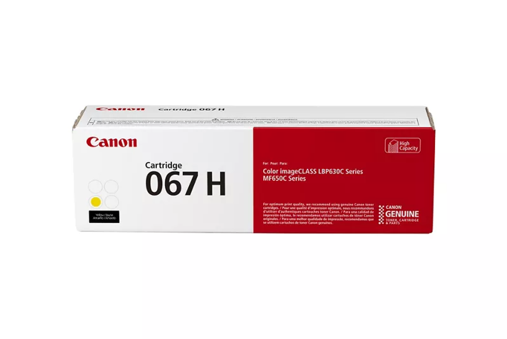 Тонер-картридж  Canon 067H Y