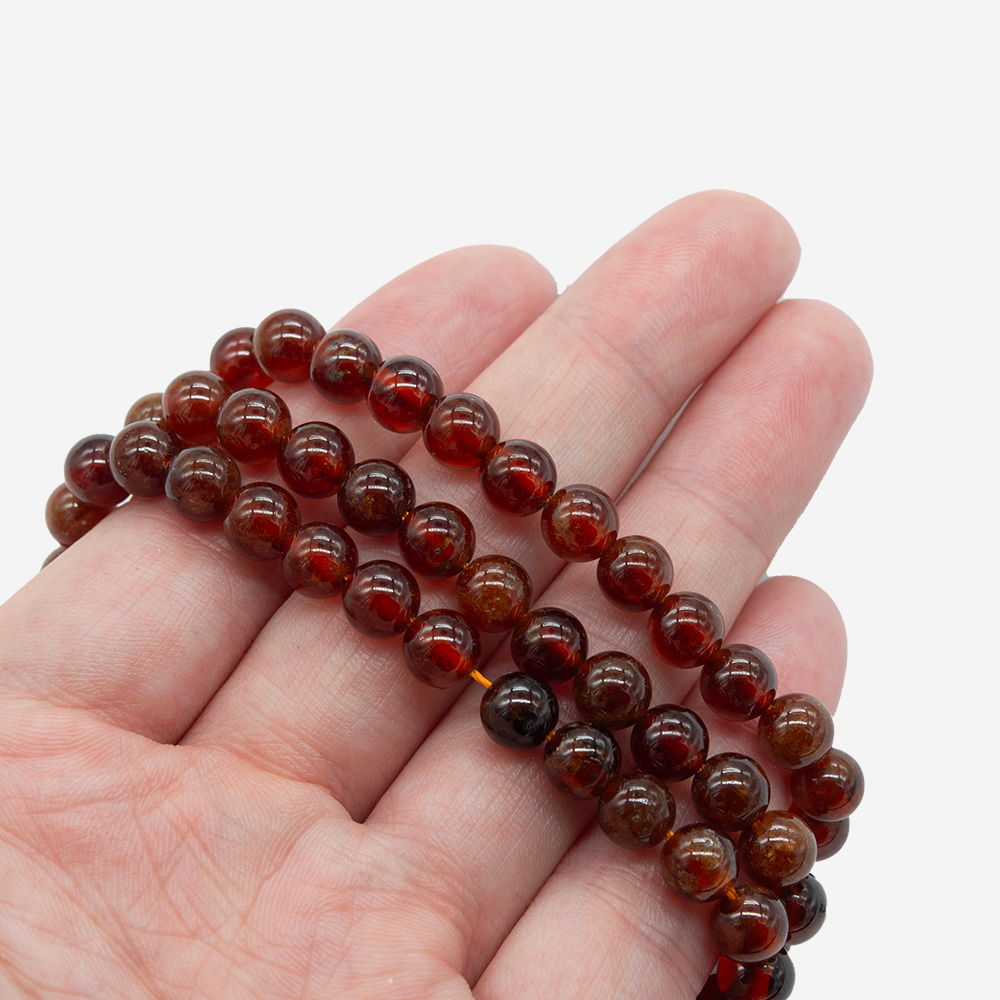 Спессартин (оранжевый гранат), шар, 6,3мм