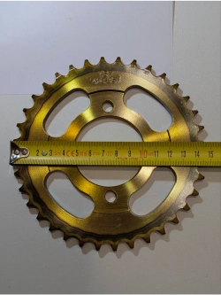 -x Звезды трансмиссии 428-14/36+цепь 98L Дельта, Альфа