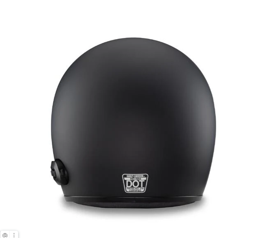 Шлем Fury Open Face Helmet Sena Harley-Davidson (Черный)