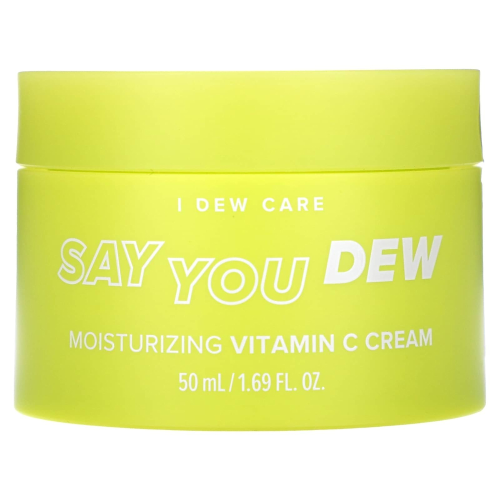 I Dew Care, Say You Dew, увлажняющий крем с витамином C, 50 мл (1,69 жидк. унц.)