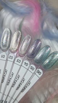 Гель лак Galaxy Nimfa Cat №01, 9g