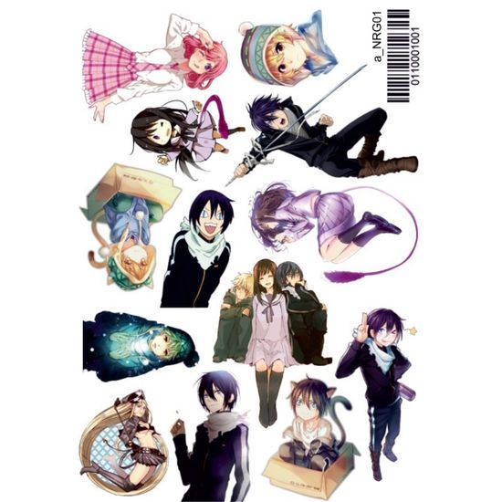 Наклейка А5 a Noragami 01, Бездомный бог 01