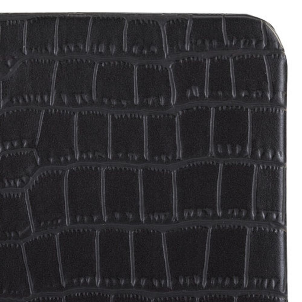 Ежедневник недатированный А5 138х213 мм BRAUBERG "Comodo" под кожу, 160 л., черный, 124974