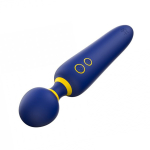 Синий вибратор-вонд 23см Romp Flip RPWDSG5