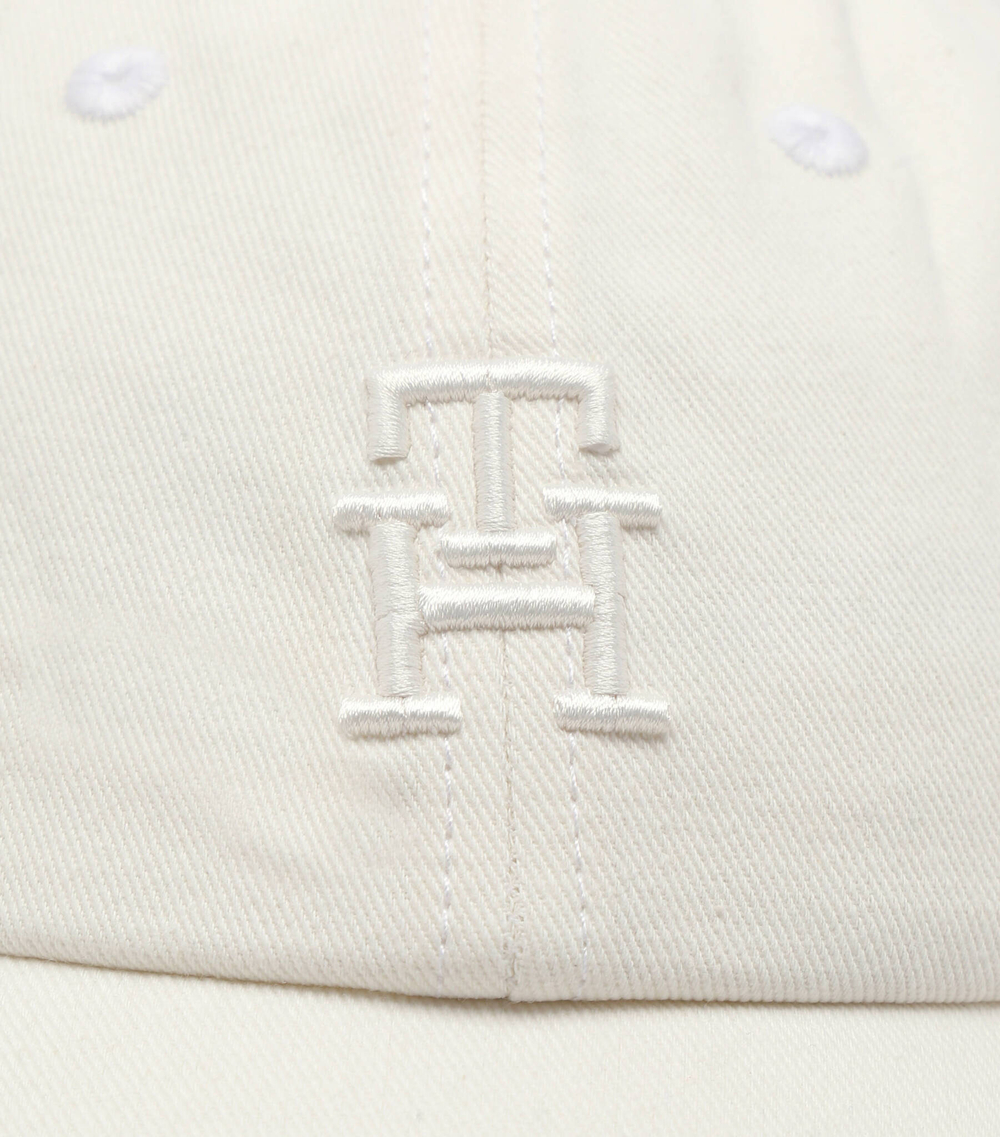 кепка th flag soft cap Tommy Hilfiger - кремовый(AM0AM10860)