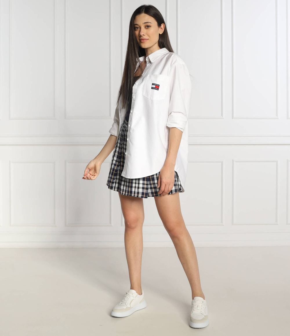 рубашка Tommy Jeans - белый(DW0DW13804)