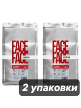 Кофе в зернах Face to Face Espresso Classic 1 кг x 2 шт