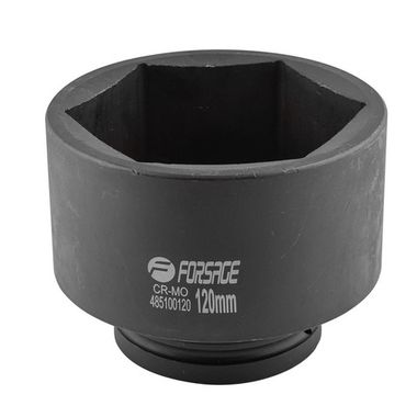 Головка ударная глубокая 120мм (6гр.) 1'' Forsage F-485100120
