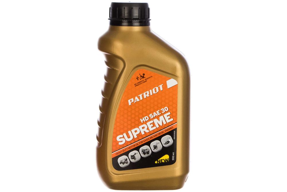 Масло SUPREME HD SAE 30 4T (0,592 л) PATRIOT 850030629