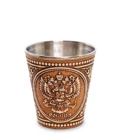 Народные промыслы BST-217 Стопки «Россия» бол. (береста)